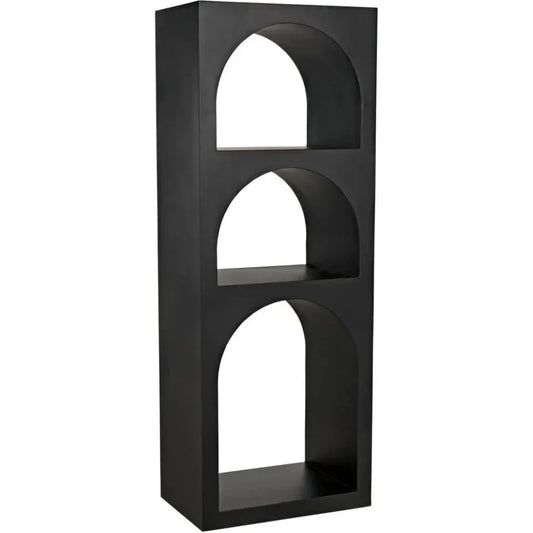 Aqueduct Black Metal Etagere-Etageres-Noir-Small-LOOMLAN