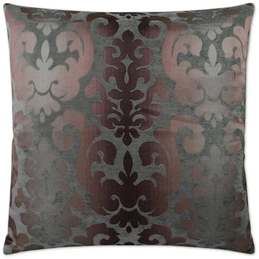 Aquitaine Grey Throw Pillow With Insert - LOOMLAN - D.V. Kap - Throw Pillows