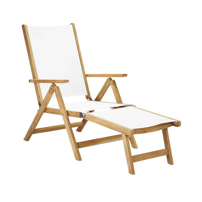 Aquitania Teak Outdoor Folding Deck Chair
