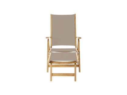 Aquitania Teak Patio Folding Lounge Deck Chair-Outdoor Lounge Chairs-HiTeak-LOOMLAN