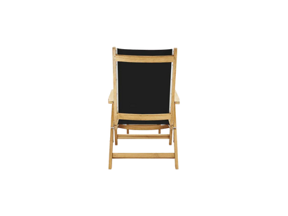 Aquitania Teak Patio Folding Lounge Deck Chair-Outdoor Lounge Chairs-HiTeak-LOOMLAN