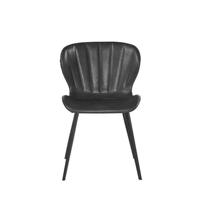 Arabella Leather Armless Dining Chair - LOOMLAN - SUNPAN - Dining Chairs
