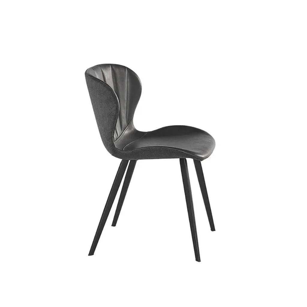 Arabella Leather Armless Dining Chair - LOOMLAN - SUNPAN - Dining Chairs
