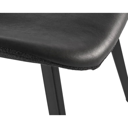 Arabella Leather Armless Dining Chair - LOOMLAN - SUNPAN - Dining Chairs
