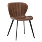Arabella Leather Armless Dining Chair - LOOMLAN - SUNPAN - Dining Chairs
