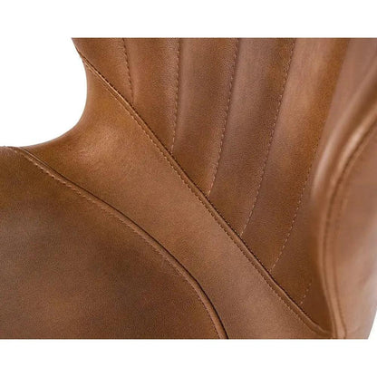 Arabella Leather Armless Office Chair-Office Chairs-SUNPAN-LOOMLAN