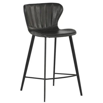 Arabella Leather Counter Stool - LOOMLAN - SUNPAN - Counter Stools