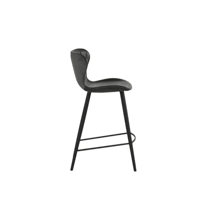 Arabella Leather Counter Stool - LOOMLAN - SUNPAN - Counter Stools