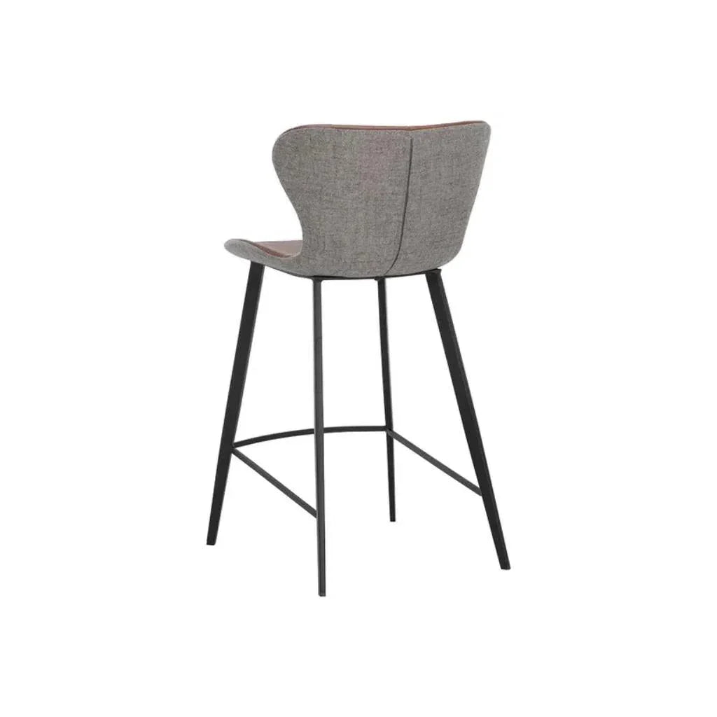 Arabella Leather Counter Stool - LOOMLAN - SUNPAN - Counter Stools