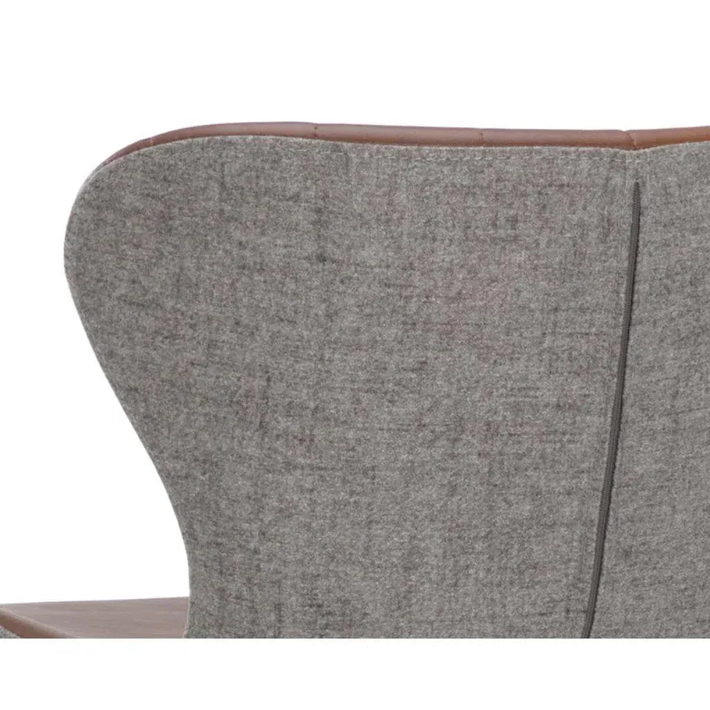 Arabella Leather Counter Stool - LOOMLAN - SUNPAN - Counter Stools