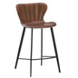 Arabella Leather Counter Stool - LOOMLAN - SUNPAN - Counter Stools