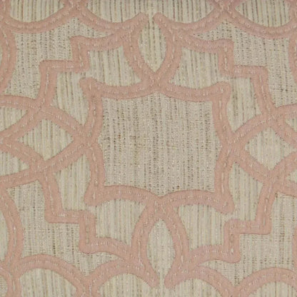 Arabesque Blush Brown Throw Pillow Insert - LOOMLAN - Throw Pillows