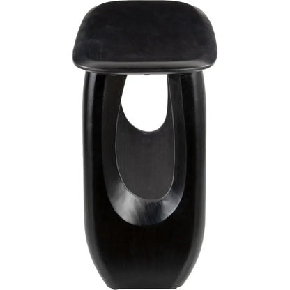 Arasan Wood Black Geometric Console Table - LOOMLAN - Zuo Modern - Console Tables