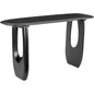 Arasan Wood Black Geometric Console Table - LOOMLAN - Zuo Modern - Console Tables
