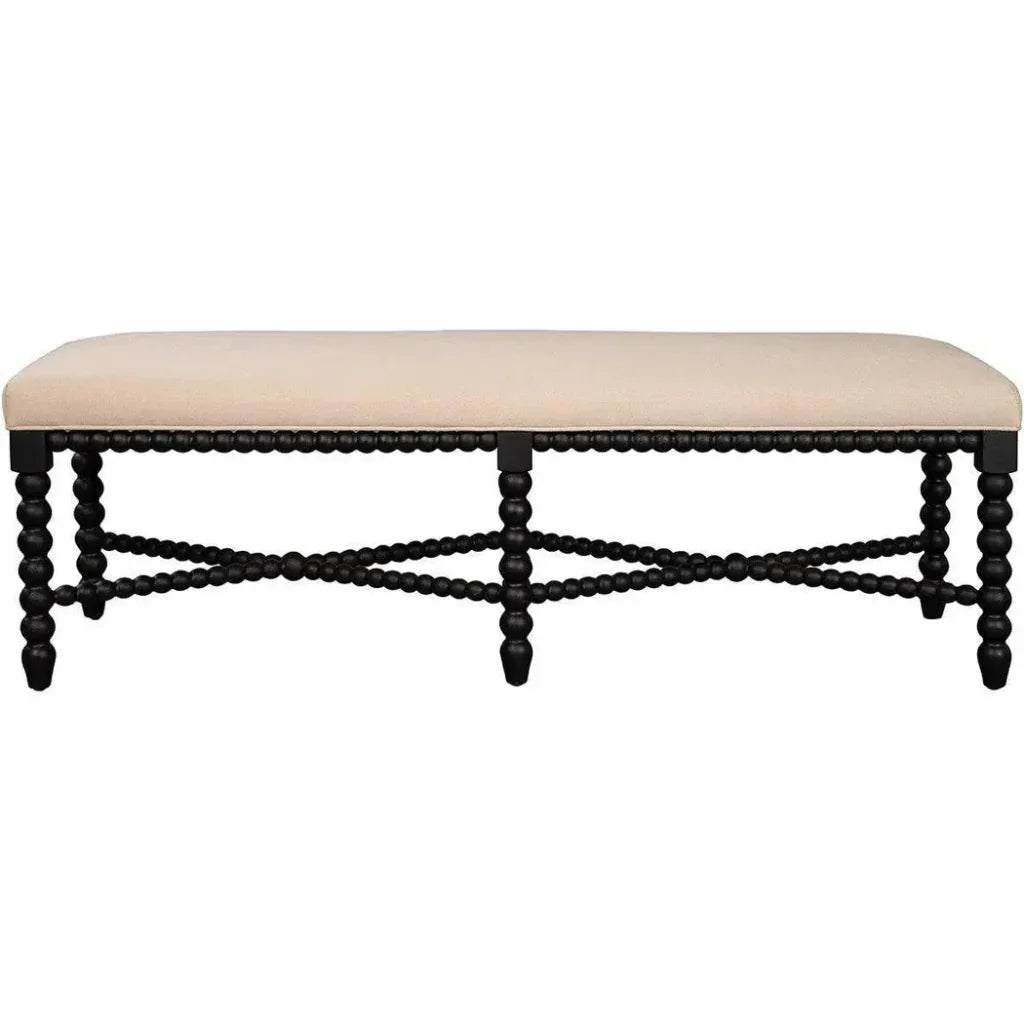 Arc Bench - Light Bleach - LOOMLAN - Furniture Classics - Bedroom Benches