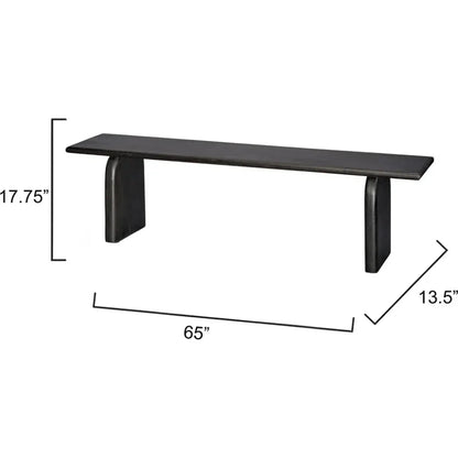 Arc Premium Mango Wooden Bench - LOOMLAN - Jamie Young - Bedroom Benches