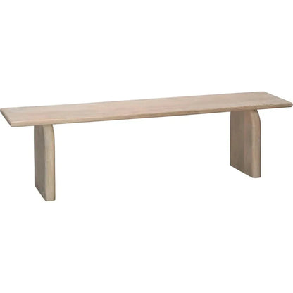Arc Premium Mango Wooden Bench - LOOMLAN - Jamie Young - Bedroom Benches