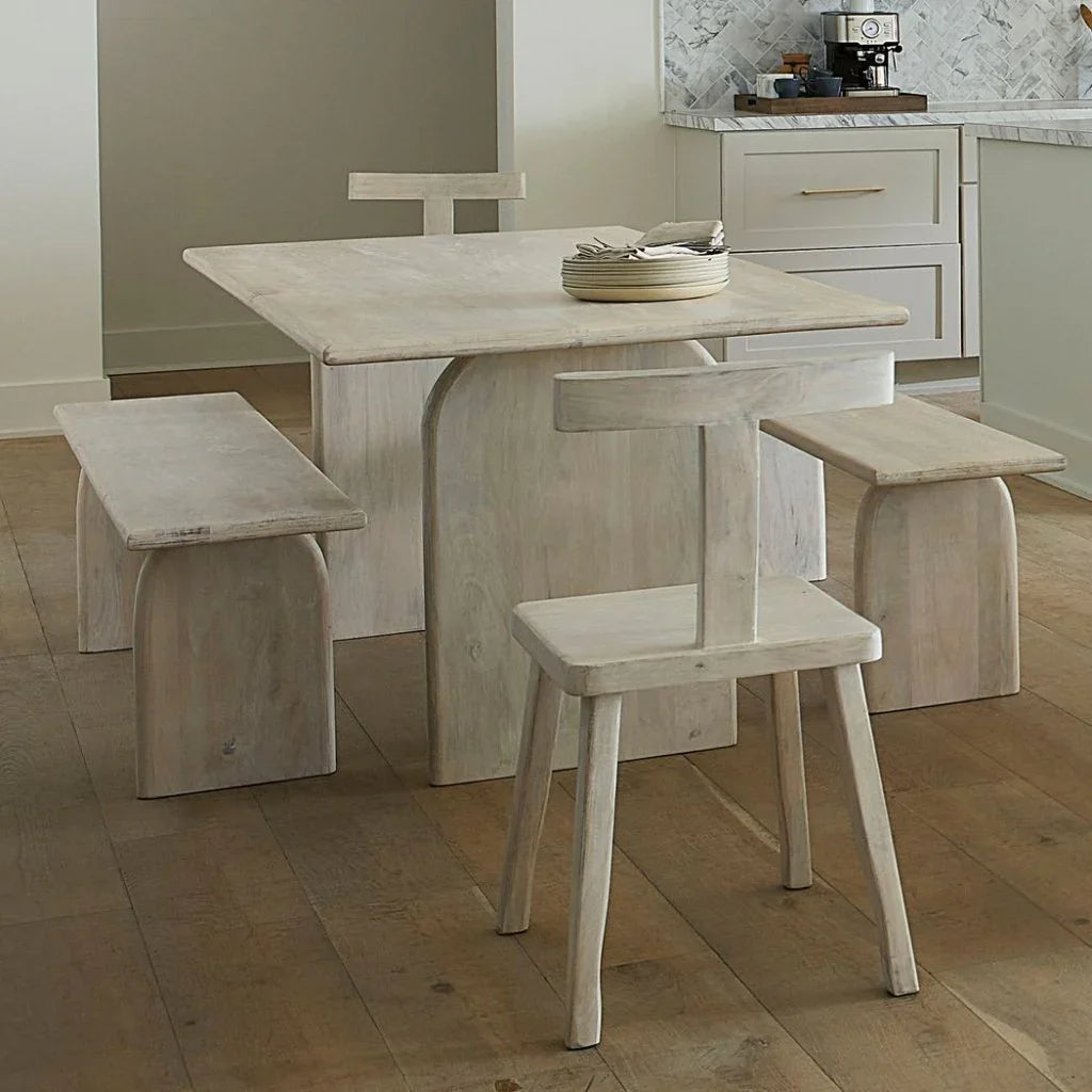 Arc Wooden Rectangular Dining Table-Dining Tables-Jamie Young-LOOMLAN