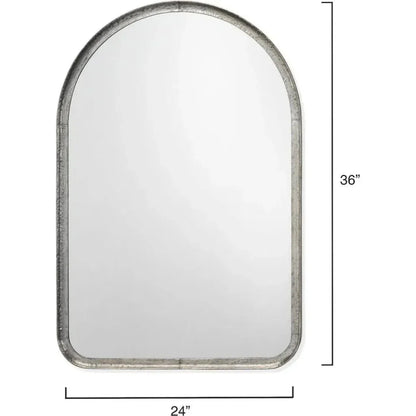 Arch Metal Frame Wall Mirror