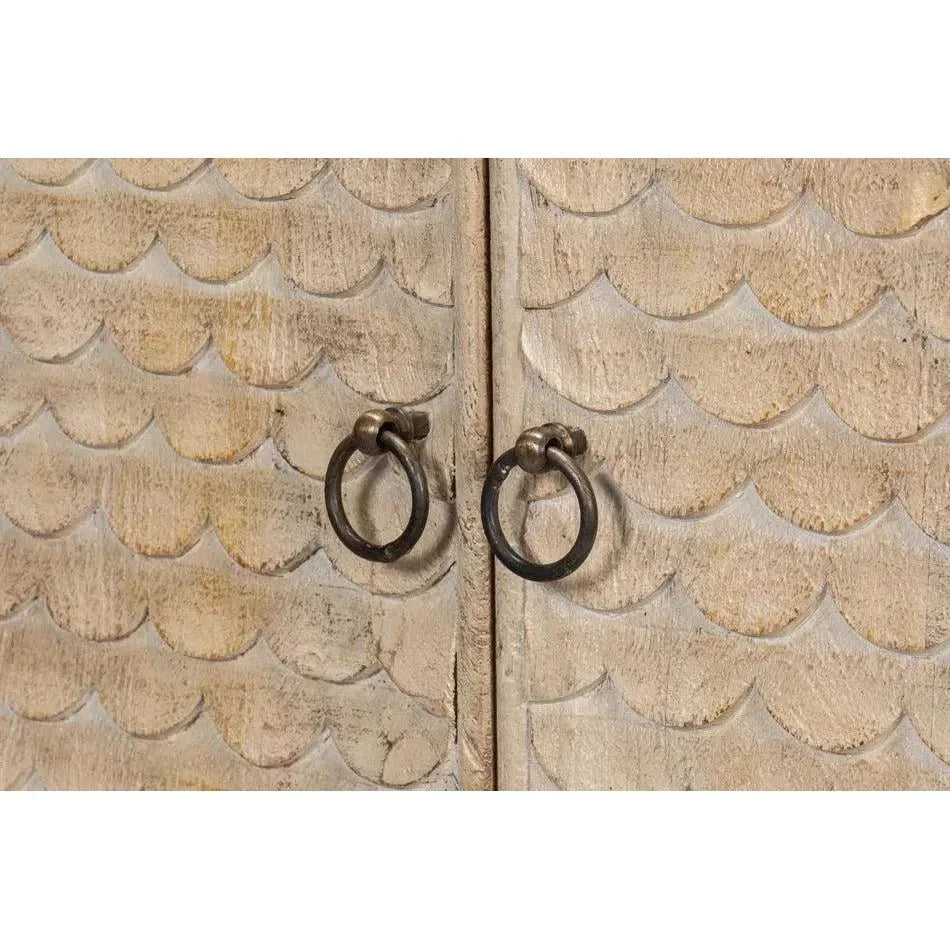 Archie Four Door Credenza for Dining Room - LOOMLAN - Sarreid - Sideboards