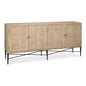 Archie Four Door Credenza for Dining Room - LOOMLAN - Sarreid - Sideboards