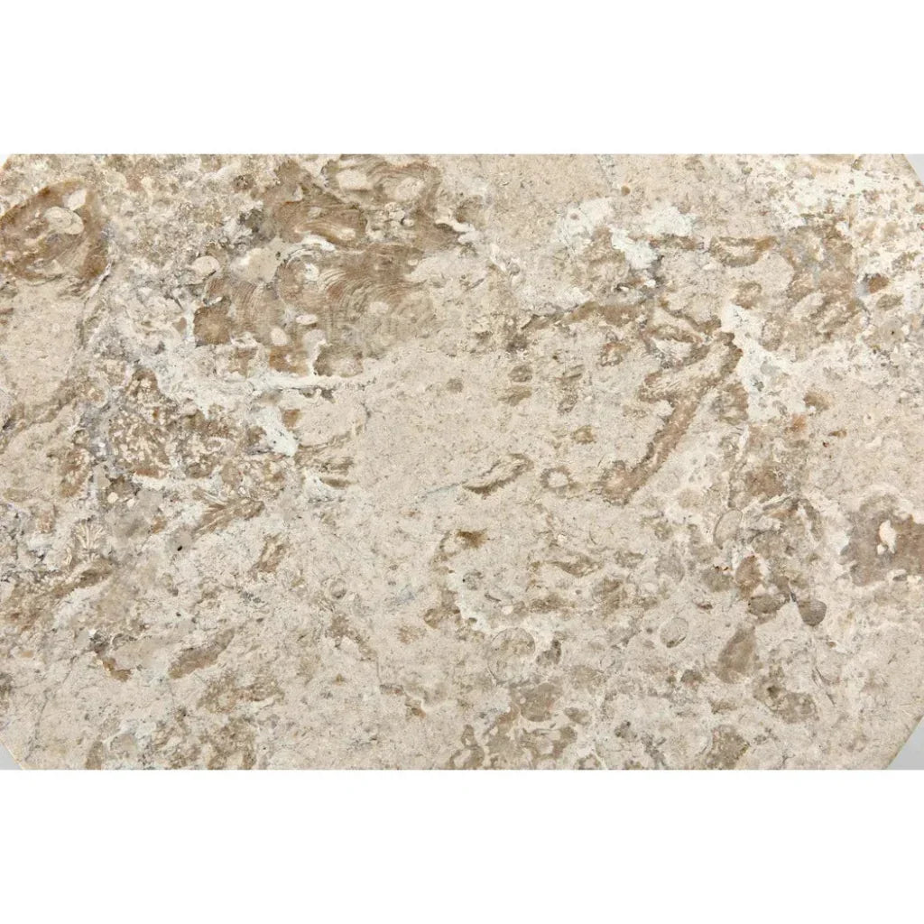 Architect Marble Round Side Table - LOOMLAN - Noir - Side Tables