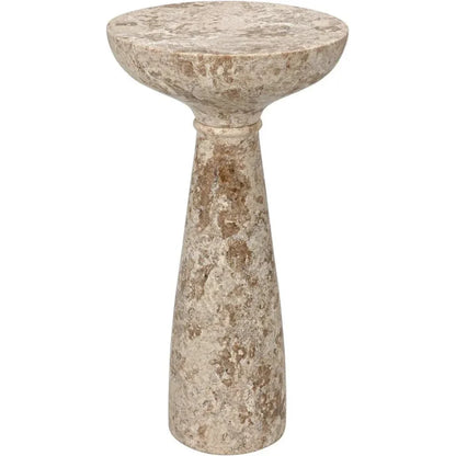 Architect Marble Round Side Table - LOOMLAN - Noir - Side Tables