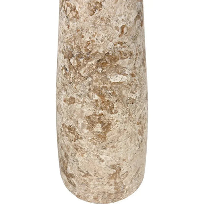 Architect Marble Round Side Table - LOOMLAN - Noir - Side Tables