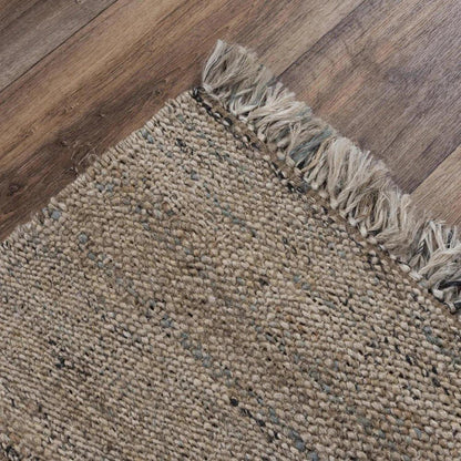 Arco Beige Jute Rug 9x12 For Living Room - LOOMLAN - LOOMLAN - Area Rugs