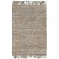 Arco Beige Jute Rug 9x12 For Living Room - LOOMLAN - LOOMLAN - Area Rugs