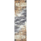 Arcs Abstract Rust Large Area Rugs For Living Room - LOOMLAN - LOOMLAN - Area Rugs