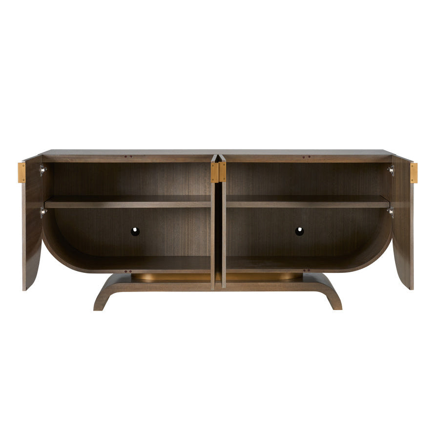 Ardelle Wooden Brown Credenza