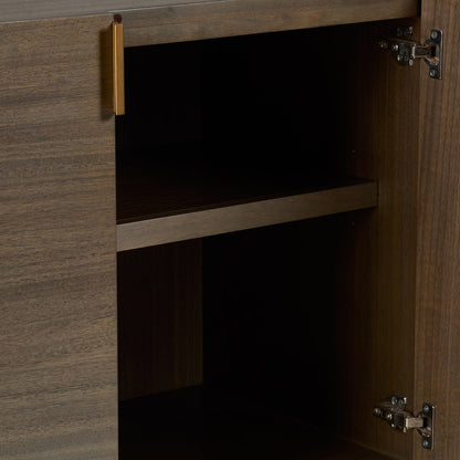 Ardelle Wooden Brown Credenza