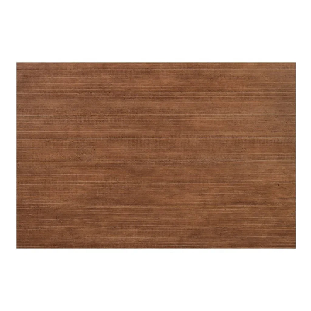 Arden Brown Wood Rectangular Dining Table-Dining Tables-Moe's Home-LOOMLAN