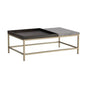 Arden Coffee Table With Grey Marble & - LOOMLAN - SUNPAN - Coffee Tables