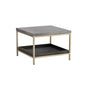 Arden Side Table With Grey Marble Top & - LOOMLAN - SUNPAN - Side Tables