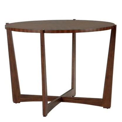 Ardoise Wooden Round Center Table - LOOMLAN - Chelsea House - Console Tables