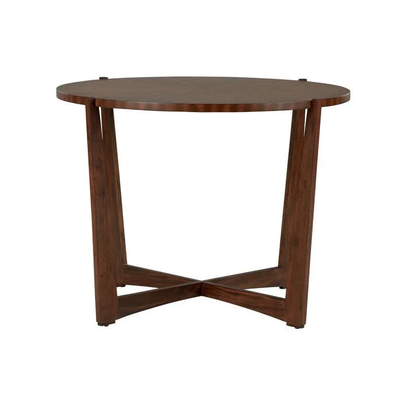 Ardoise Wooden Round Center Table - LOOMLAN - Chelsea House - Console Tables