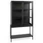 Arelius Wood Top Modern Bookcase