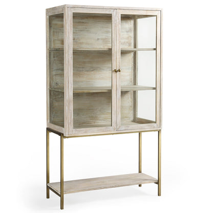 Arelius Wood Top Modern Bookcase