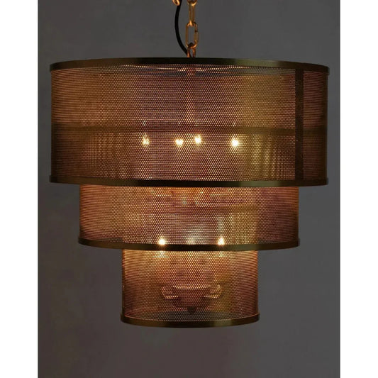 Arena Three Tiers Handcrafted Pendant