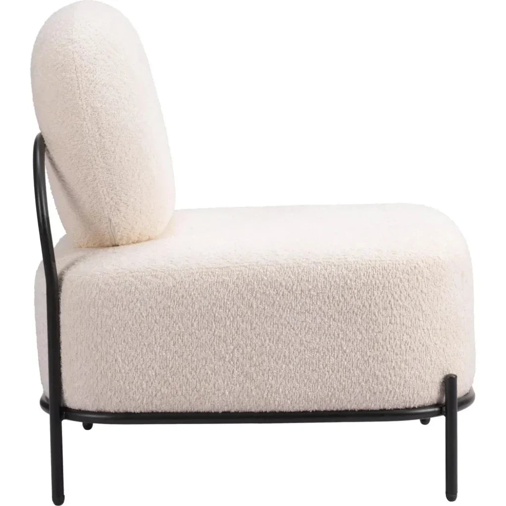 Arendal Accent Chair Vanilla - LOOMLAN - Zuo Modern - Accent Chairs