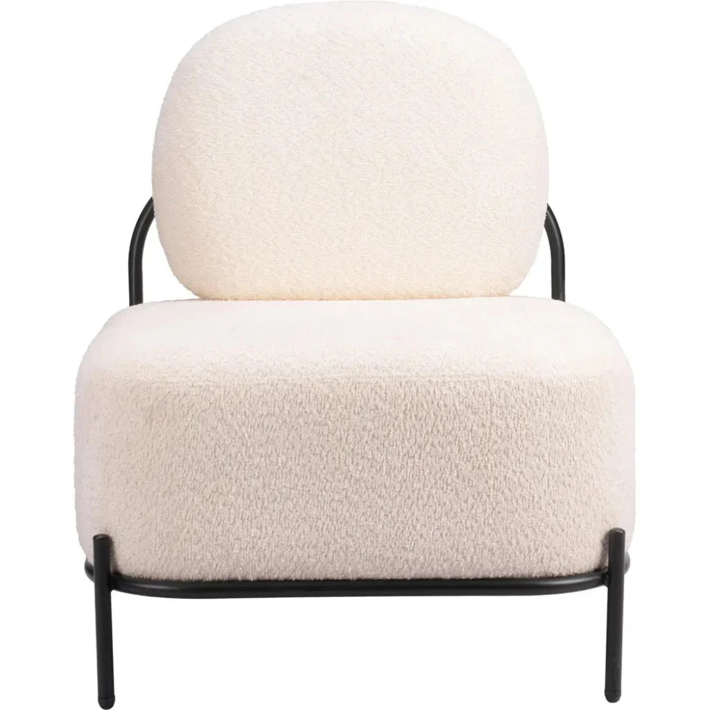Arendal Accent Chair Vanilla - LOOMLAN - Zuo Modern - Accent Chairs