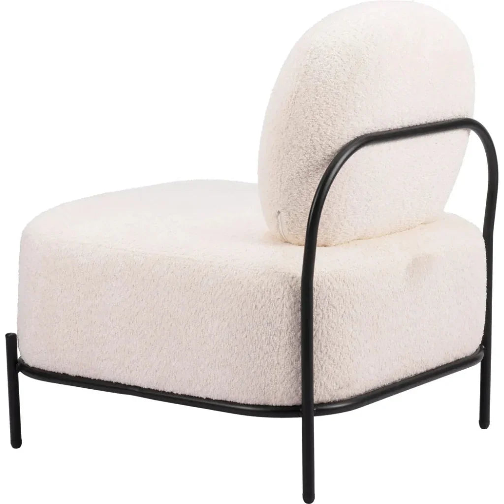 Arendal Accent Chair Vanilla - LOOMLAN - Zuo Modern - Accent Chairs