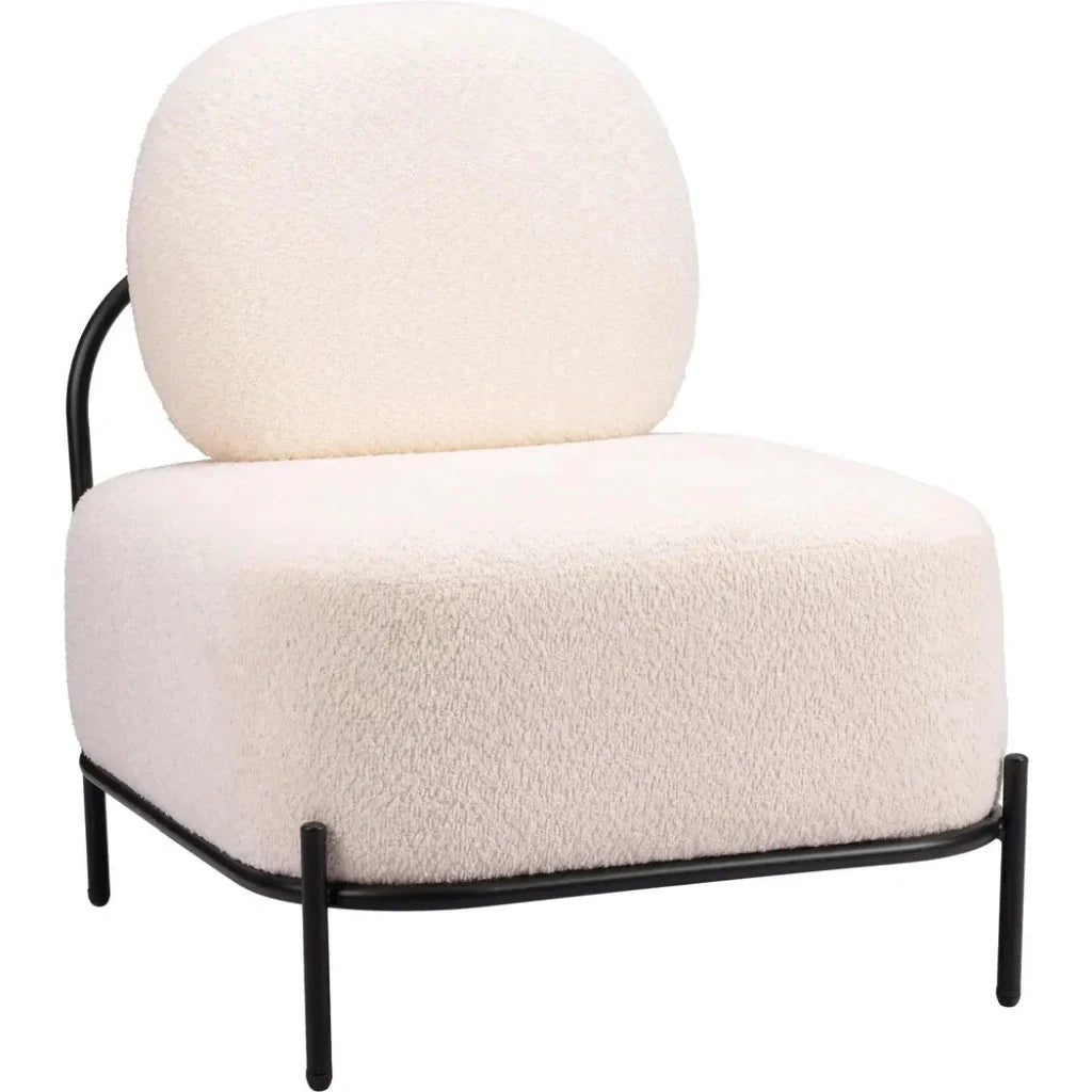 Arendal Accent Chair Vanilla - LOOMLAN - Zuo Modern - Accent Chairs