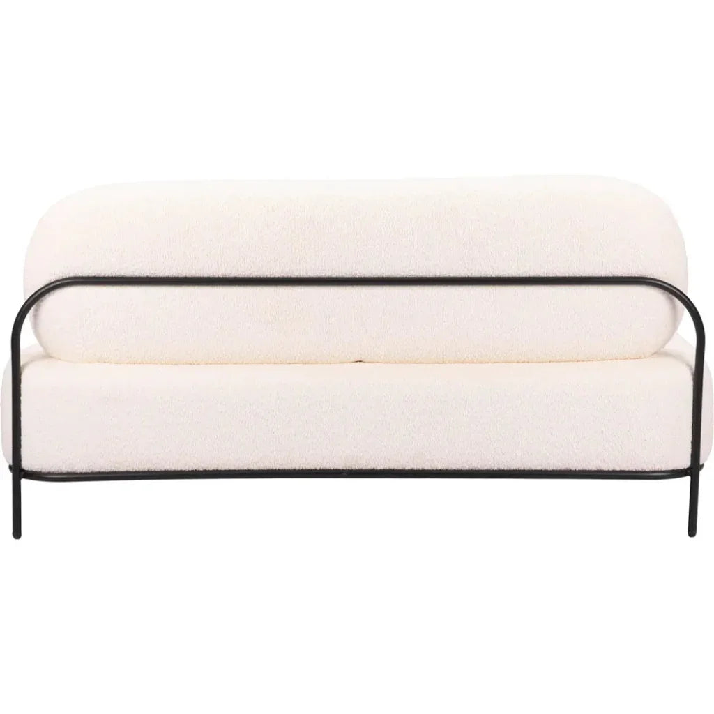 Arendal Sofa Vanilla in Performance Fabric - LOOMLAN - Zuo Modern - Sofas & Loveseats