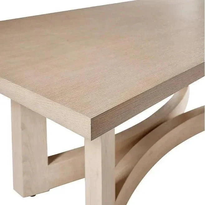 Arezza Dining Table 90.5" Solid Mid-Century-Dining Tables-SUNPAN-LOOMLAN