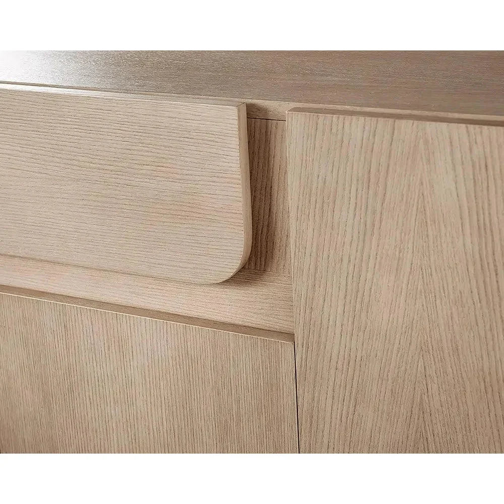 Arezza Sideboard Solid Wood Shelving - LOOMLAN - SUNPAN - Sideboards
