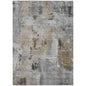 Aria Gray Washable Indoor-Outdoor Rug-Outdoor Rugs-LOOMLAN Rugs-2'6" x 3'10"-LOOMLAN