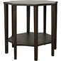 Ariana Wooden Geometric Side Table